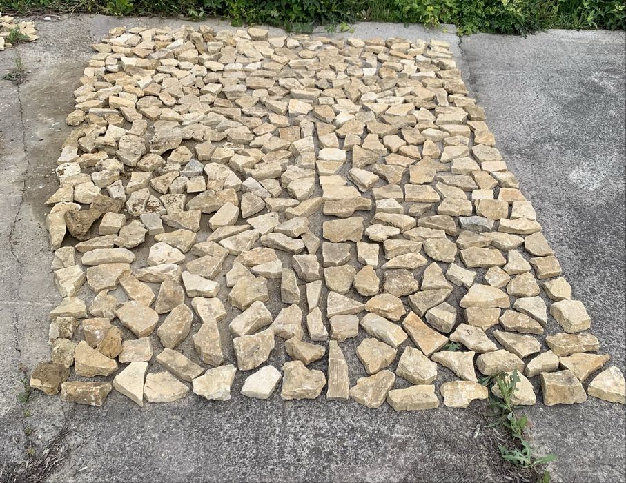 Kamień elewacja piaskowiec łupek na ściane do gabionów gabion dzikówka