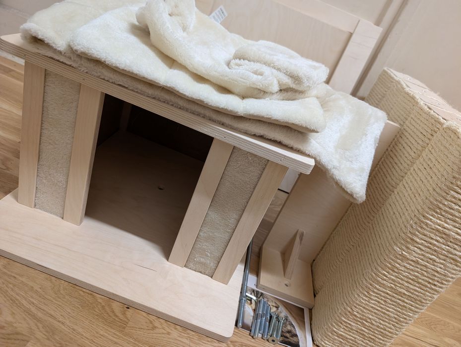 Natural Paradise Drapak Sufitowy dla Kota Orchid Vanda Krem do275cm ZW