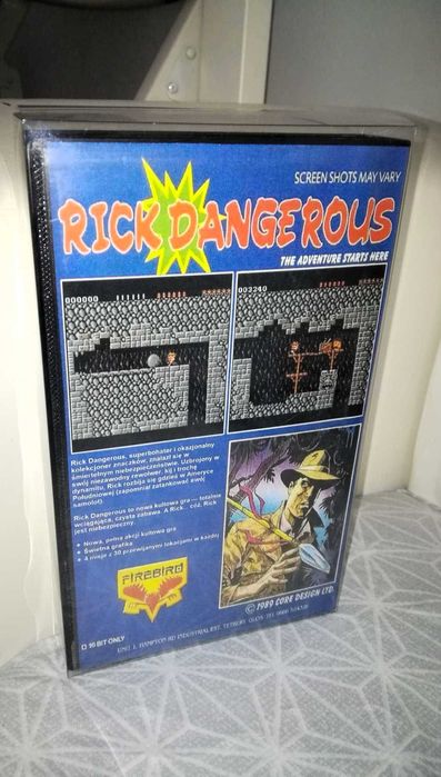 Rick Dangerous - Gry dyskietki Stacja Amiga 500 / 600 / 1200 / Tower