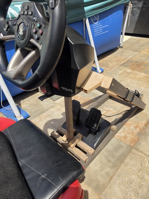 Hori Racing Wheel Apex PS4/PS3/PCS cadeira artesanal com regulação