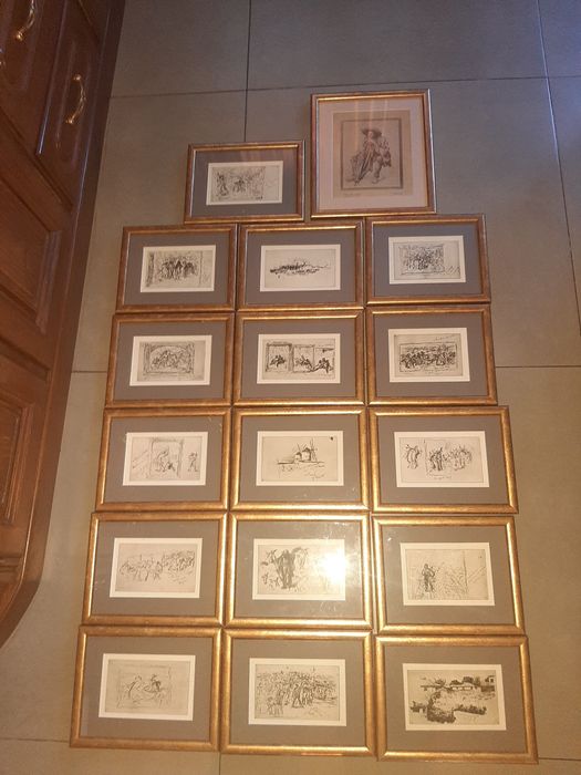 Reproduções de Desenhos de  José  Malhoa