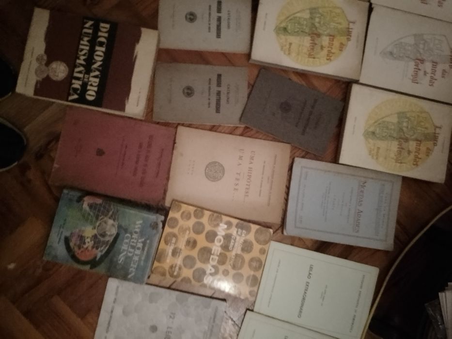 Livros de Moedas antigos raros  Portugal/ultramarinas e outras Desde5E