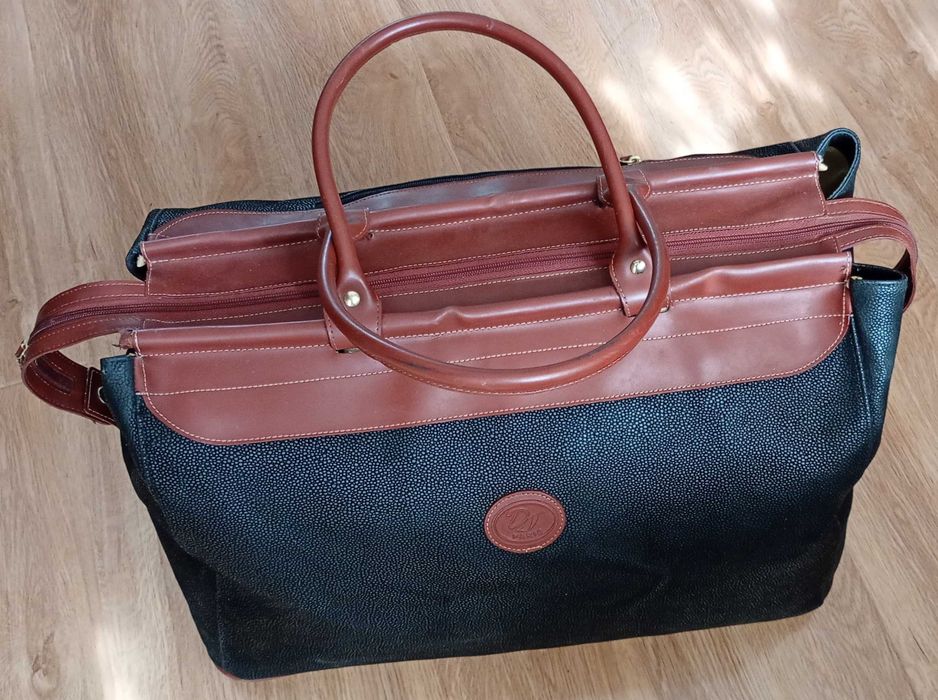 редкая винтажная большая дорожная сумка David Jones Paris Weekender