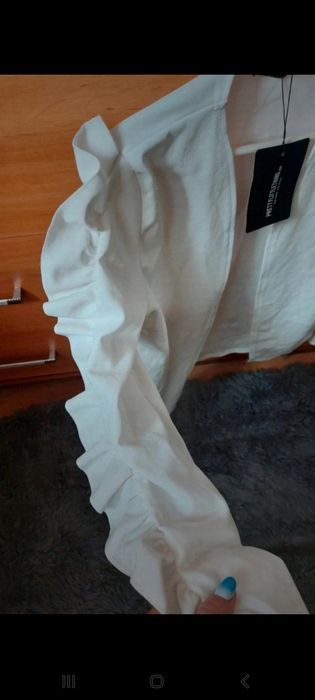 Nowe z metką bolerko białe damskie