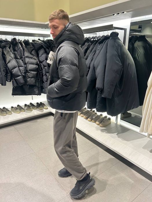 Чоловічий пуховик zara S