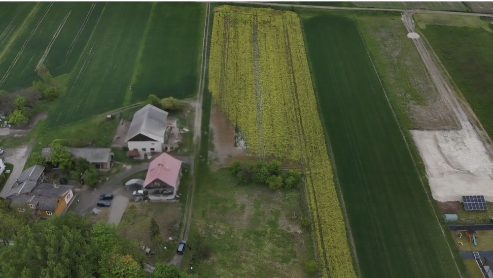 Rezerwacja! Działka budowlano- rolna Szreniawa gm Gołcza 77 arów