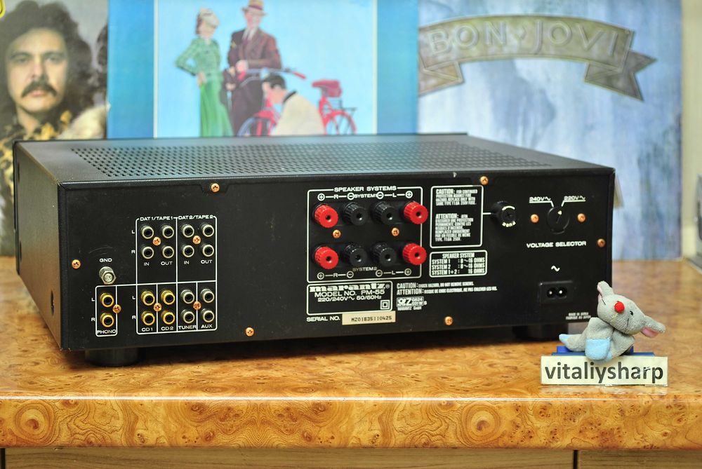 Hi-End усилитель MARANTZ PM-55 (425) 80/110 вт 10 кг суперзвук! Япония
