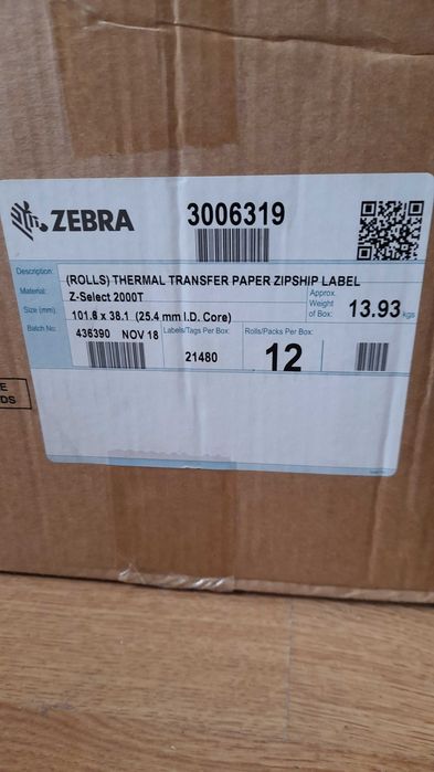 Etiquetas zebraz select 2000t64862191254017122