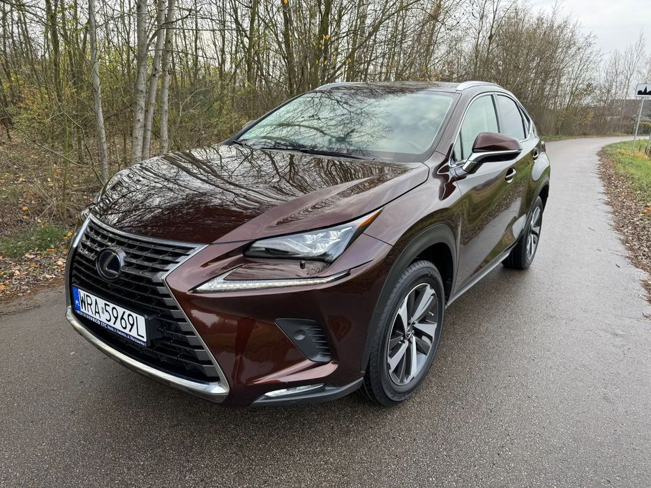 Lexus NX 2,5 Hybryda*AWD*NiskiPrzebieg*JasnaSkóra*LED