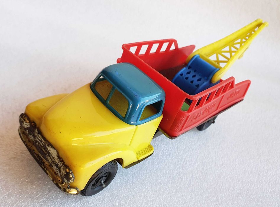 Antigo Brinquedo Plástico ~ " Camião Reboque da JATO " ~ Anos 60