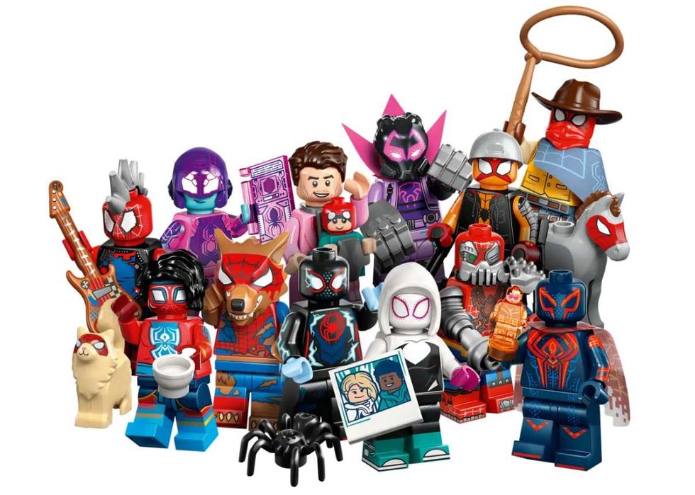 Minifiguras LEGO® de Spider-Man - Coleção completa