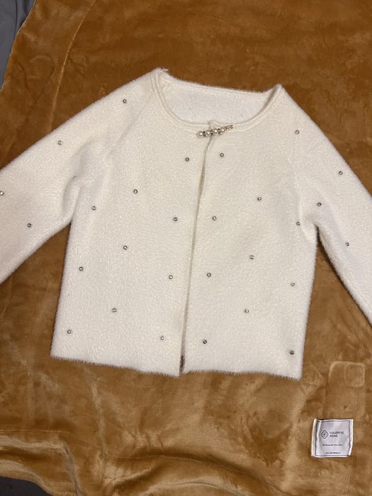 Ангорова накидка, шубка