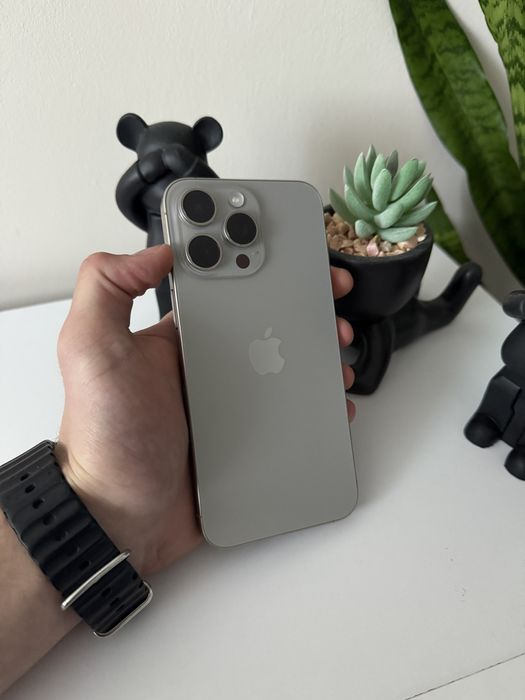 Apple iPhone 15 Pro Max 256GB Natural Titanium 10/10 95%