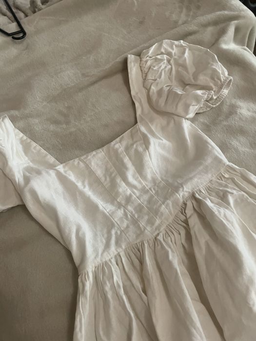 Плаття сукня з льону біла