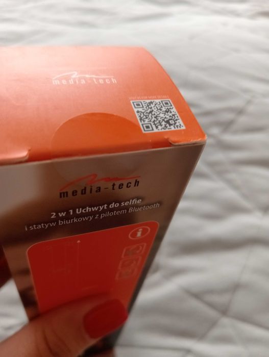 Uchwyt selfie MEDIA-TECH MT5542 Czarno-srebrny