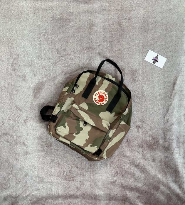 fjall raven kanken backpack, рюкзал камуфляж
