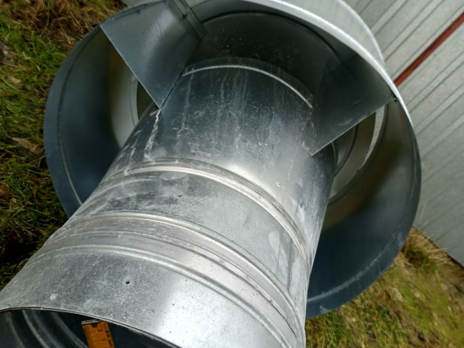 Duży Daszek do wentylacji przemysłowej