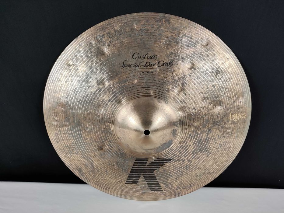 Zildjian 18" K Custom Special Dry Crash NOVO 1265g
