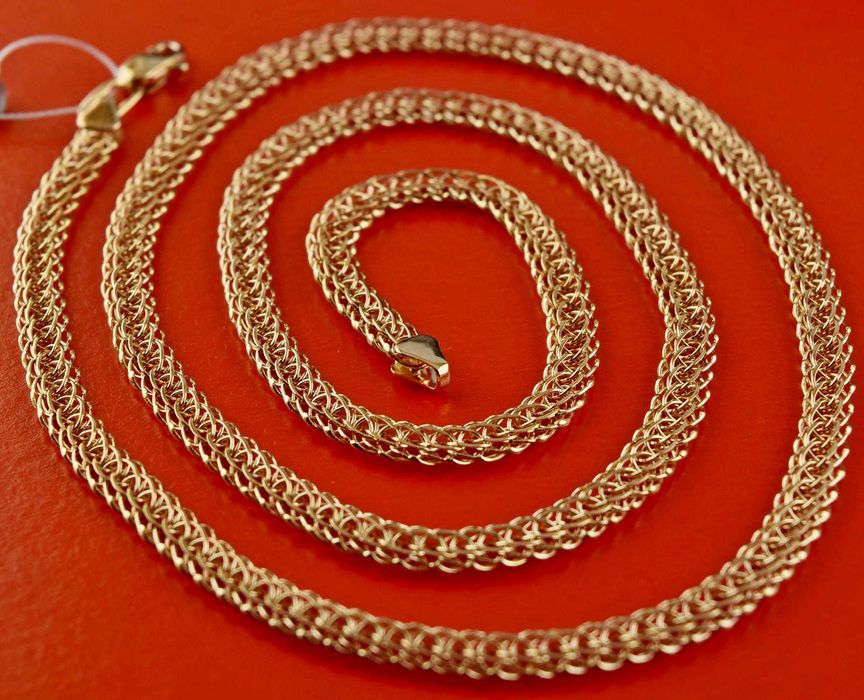 ‼Золотая цепочка цепь Золотий ланцюг 12,23 гр 50 см Золото 585 проба