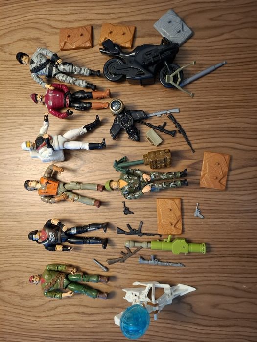 Conjunto de figuras GiJoe