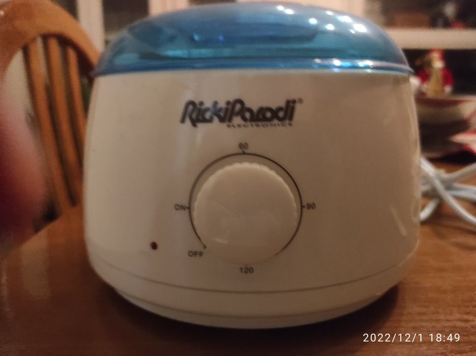 Panela de cera para depilação