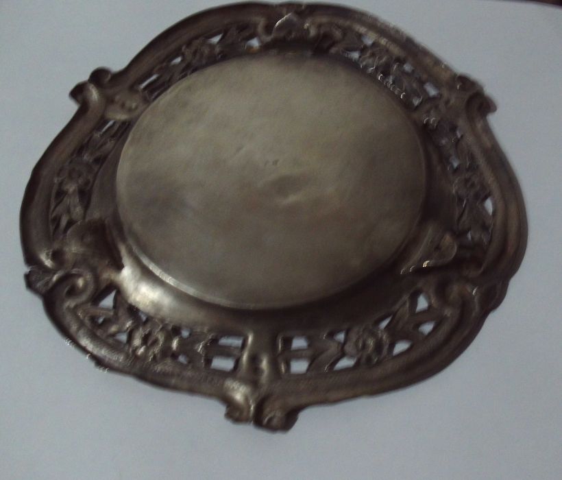 Salva de prata antiga