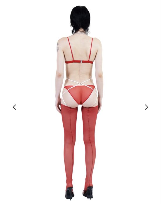 EMBER BRIGHT RED BRIEF Червоні трусики від бренду Zhilyova