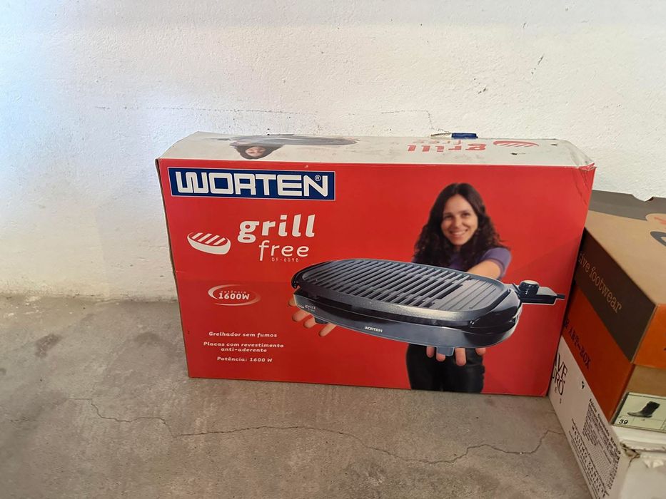 Grelhador Elétrico Worten Grill Free 1600W -