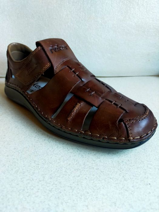 Buty Sandały półbuty Rieker 42 skórzane