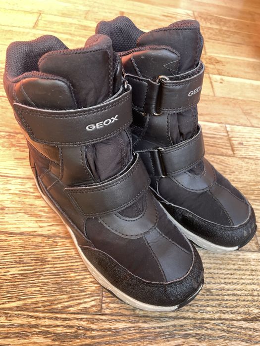 Botki zimowe kozaki Geox Sentiero 32 czarne