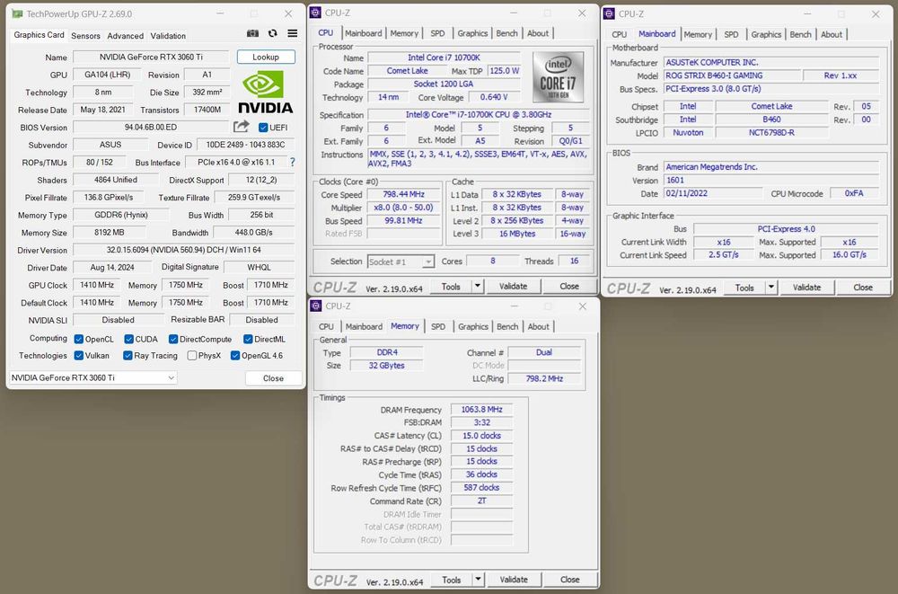 PC Gaming (RTX 3060 Ti / i7 / 32GB RAM)
