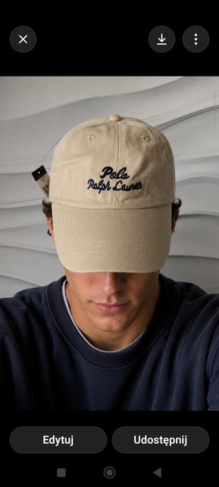 Czapka Ralph Lauren polo RL usa vintage