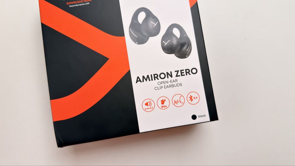 BEYERDYNAMIC Amiron Zero Clip Czarno-pomarańczowy