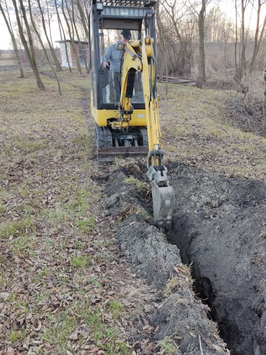 Послуги міні екскаватора, екскаватор