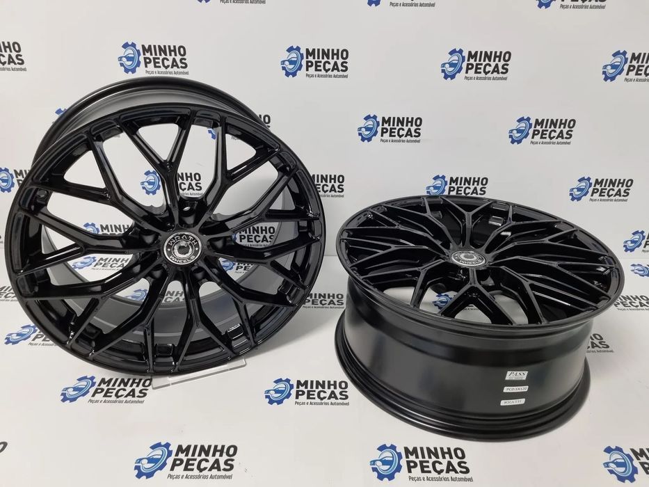 Jantes Wrath (WF-16) em 18 (5x120) Preto Brilho