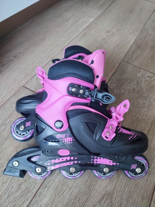 Patins e capacete T 31 a 35