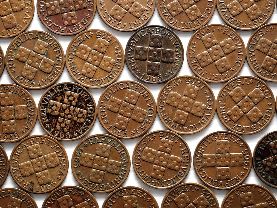 Lote de 60 Moedas 20 Centavos 1965