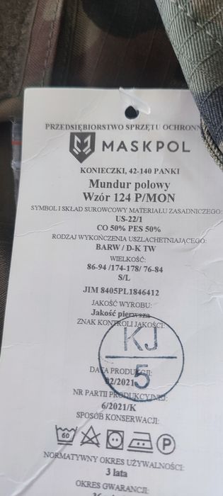 Mundur polowy zimowy 124P/MON (13)