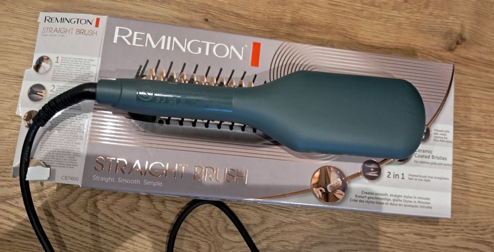 Szczotka prostująca Remington CB7400, 3 poziomy temperatury