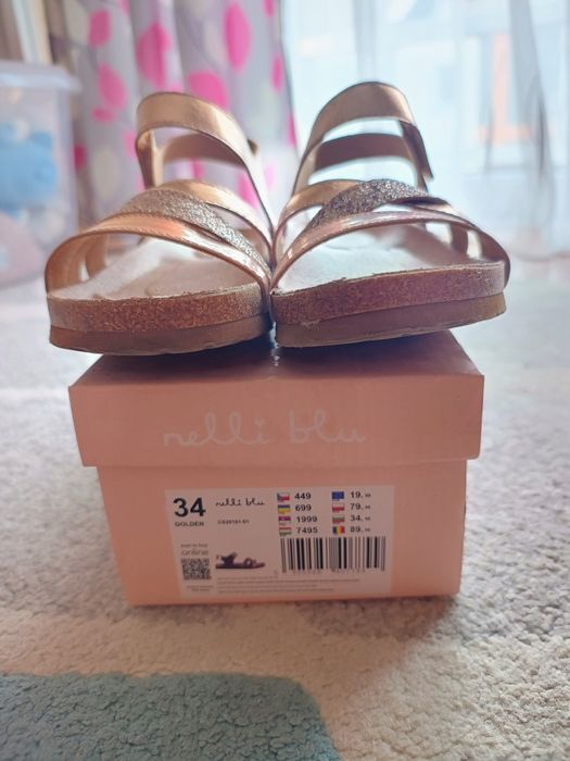 Sandałki Nelli Blu 34