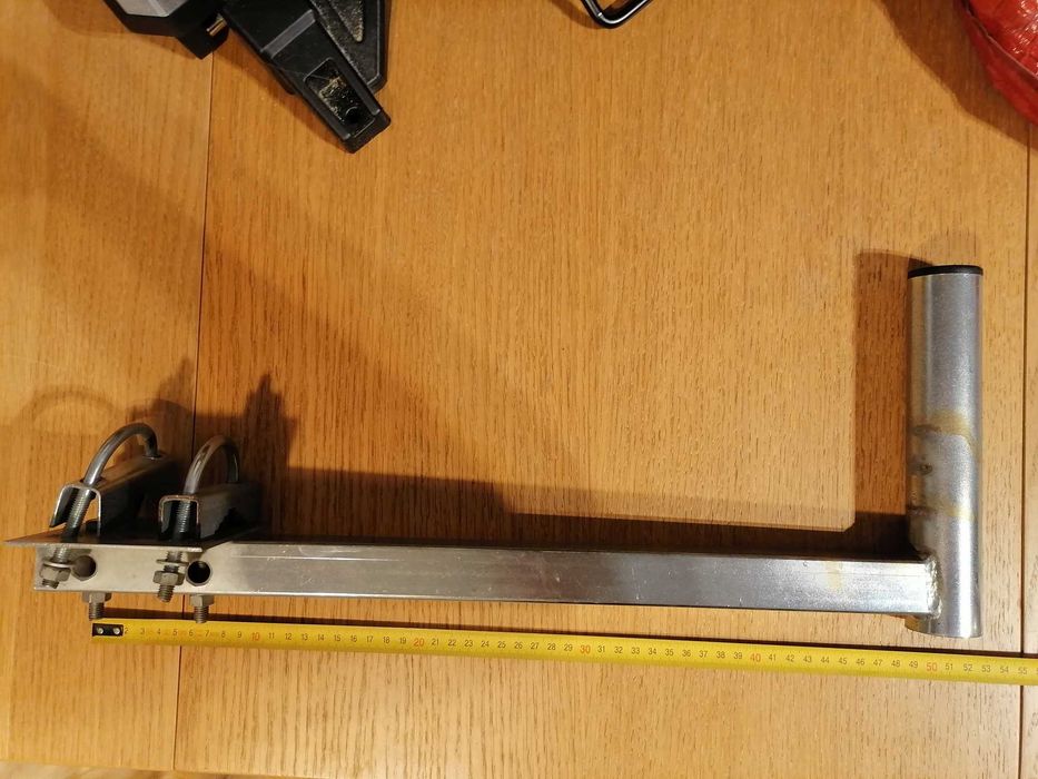antena satelitarna 80 cm z elementami montażowymi