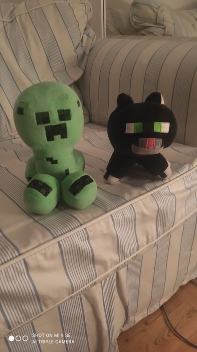 Minecraft oryginał Creeper Endermanmaskotki