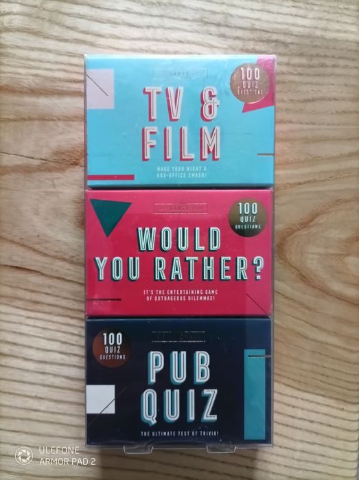 Настольная игра набор головоломок «Профессор» из 3 игр-викторин