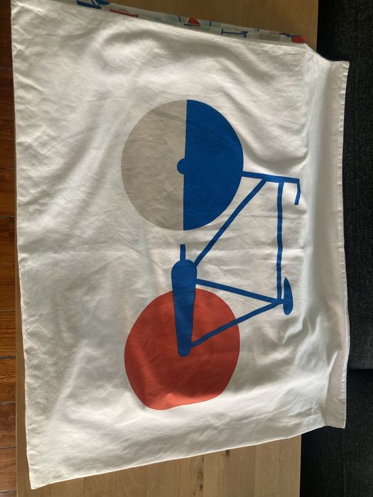 Capa de edredon e fronha bicicletas