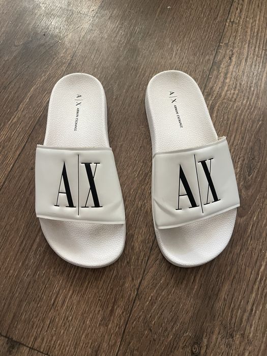 Шлепки Armani! Белые! Оригинал! Недорого!