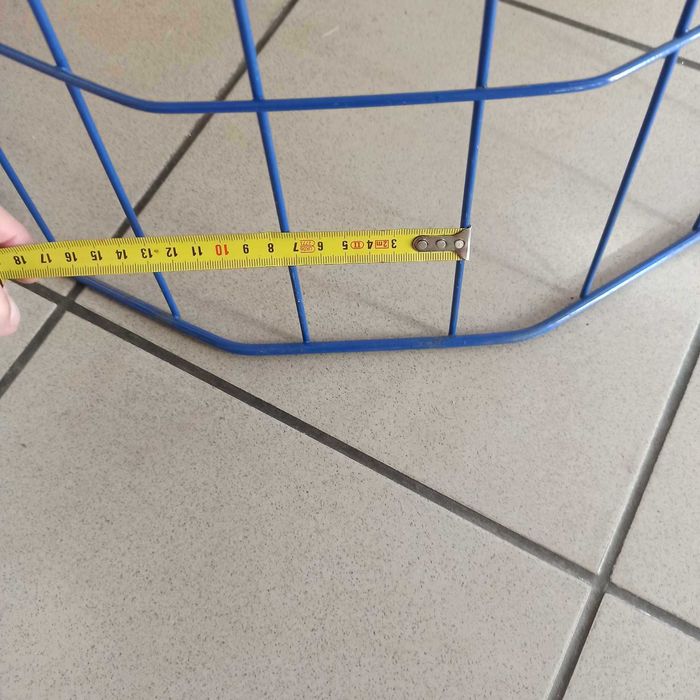 Kosz na śmieci druciany na duże worki do segregacji różne kolory