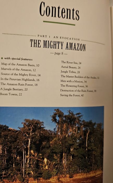 Discovering the Amazon album piękne zdjęcia Amazonia