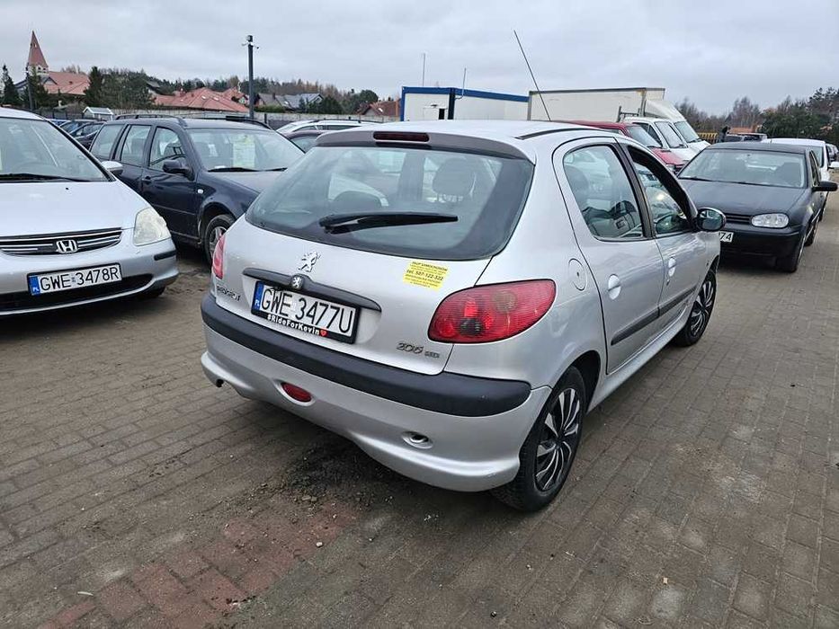 Peugeot 206, 2005r. 1.4 HDI diesel 68KM/Opłaty aktualne/2komplety opon