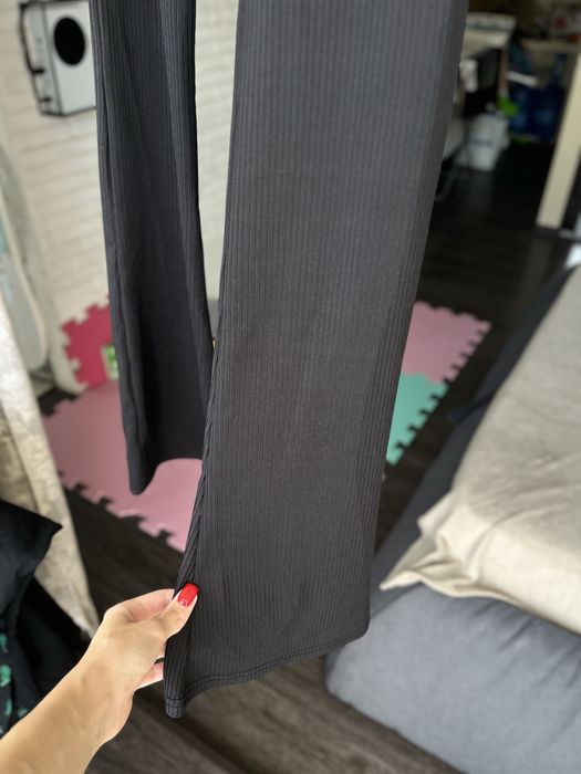 Легінси лосіни у рубчик клеш zara