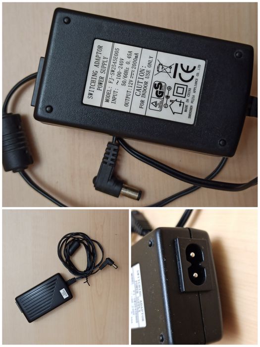 Адаптер питания блок 12V 2A и две светодиодные led ленты с проводкой.
